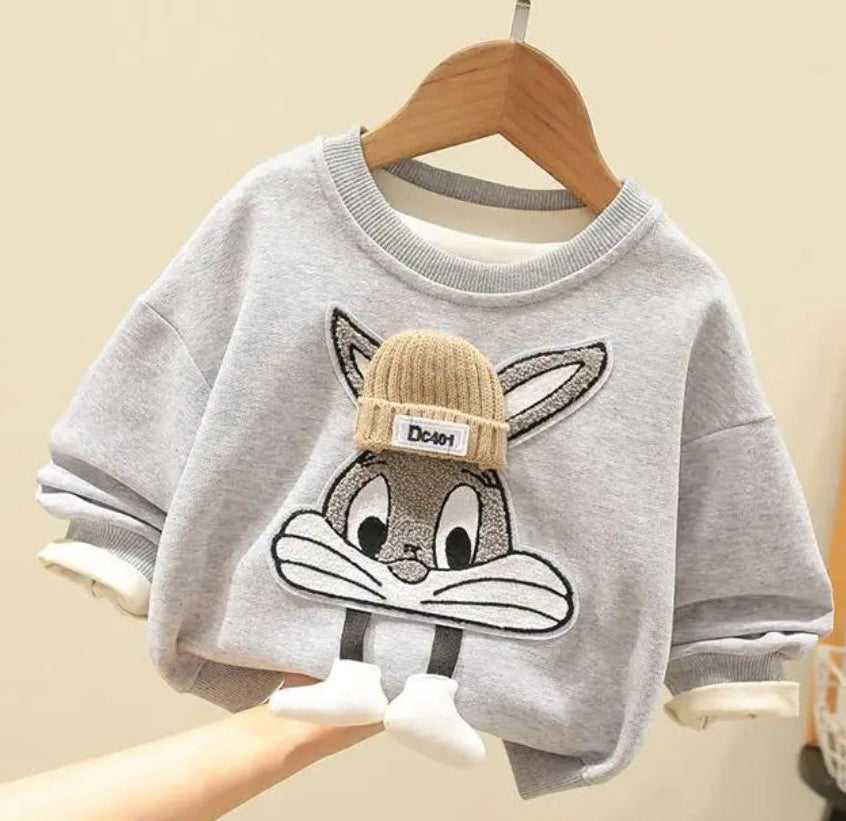 ! Unisex Warm Bunny Sweater & Broek Set (2-Delig)