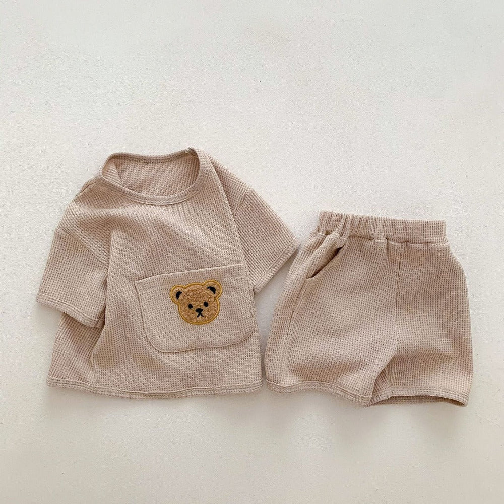 ! Baby & Peuter 2-Delige Soft Cotton Bear Set