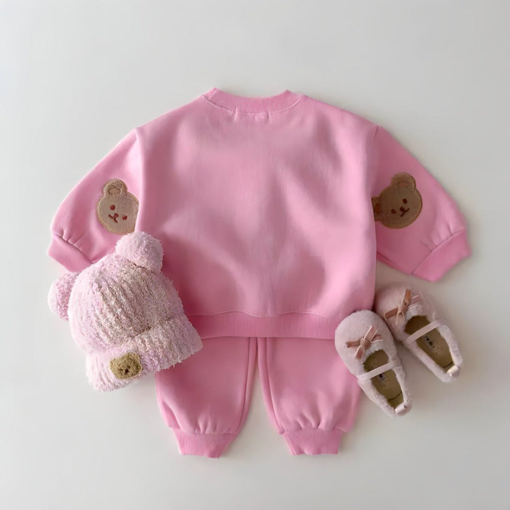 ! Bear Sleeves Unisex Sweater & Joggingbroek Set (2-Delig)