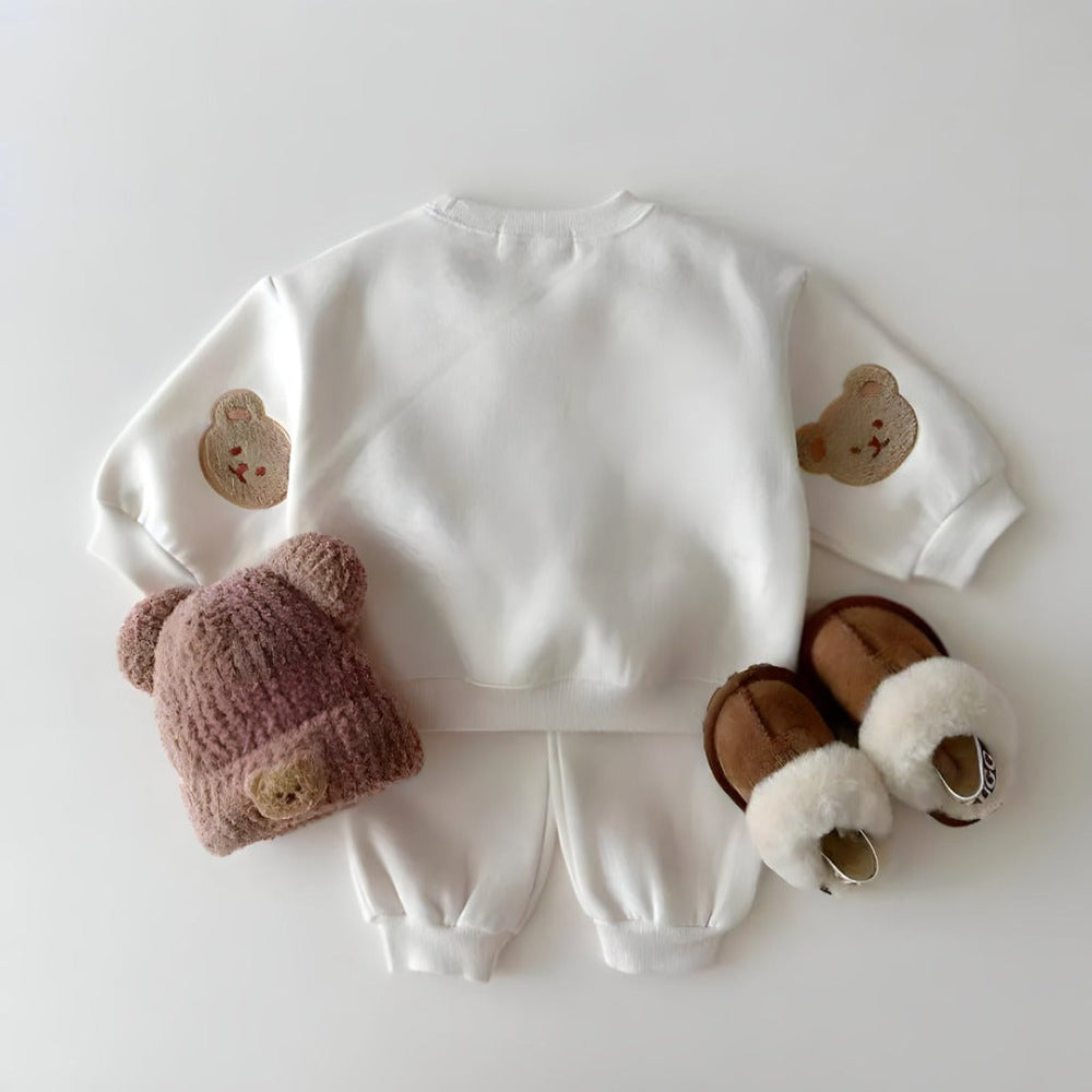 ! Bear Sleeves Unisex Sweater & Joggingbroek Set (2-Delig)